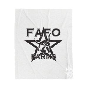 FAFO Farms Velveteen Plush Blanket